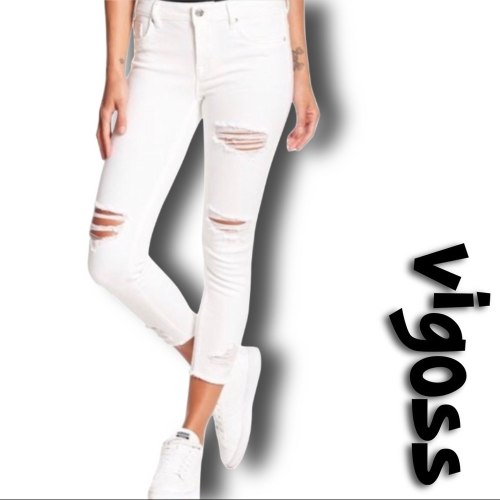 Vigoss Thompson Tomboy Distressed Boyfriend Jeans
